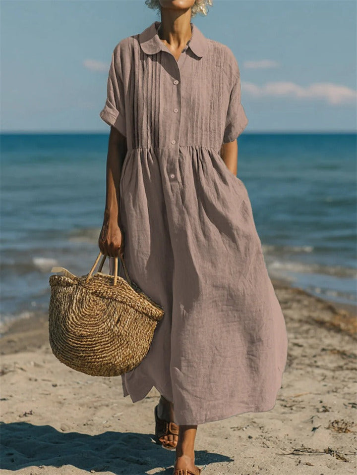 Alice | Button Shirt Dress