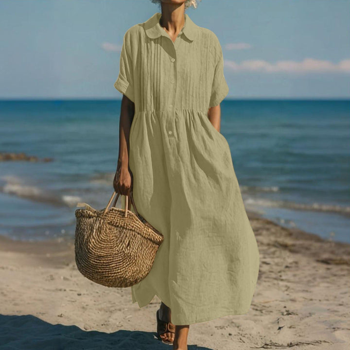 Alice | Button Shirt Dress