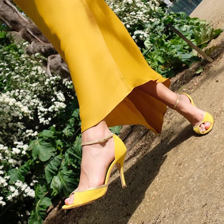 High heel sandals