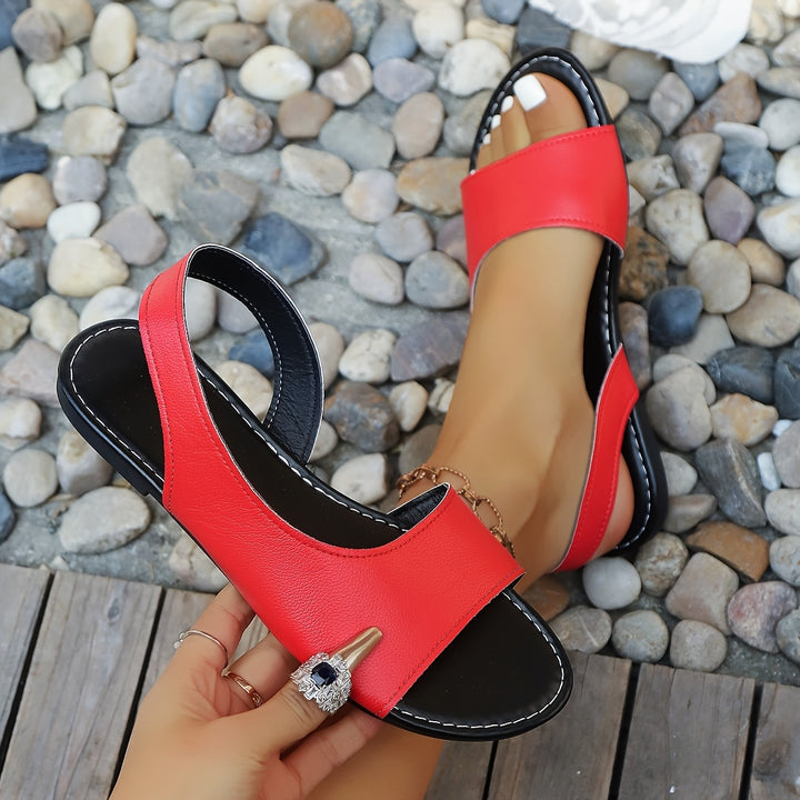 Lyne | Comfortable Minimalist Flat Sandals