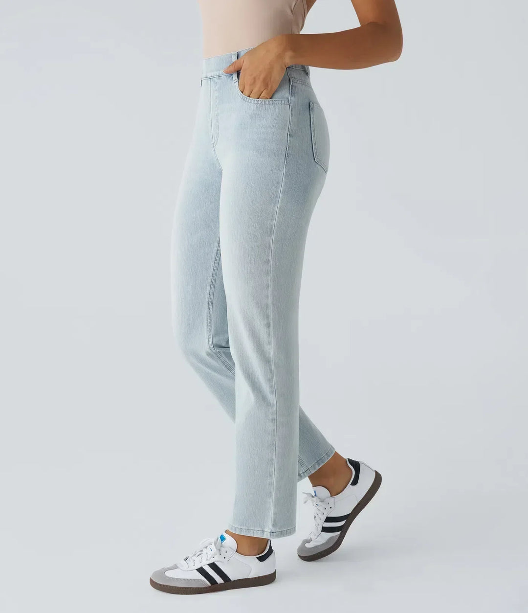 ComfortFit™ - Elastic and comfortable pants with high waist