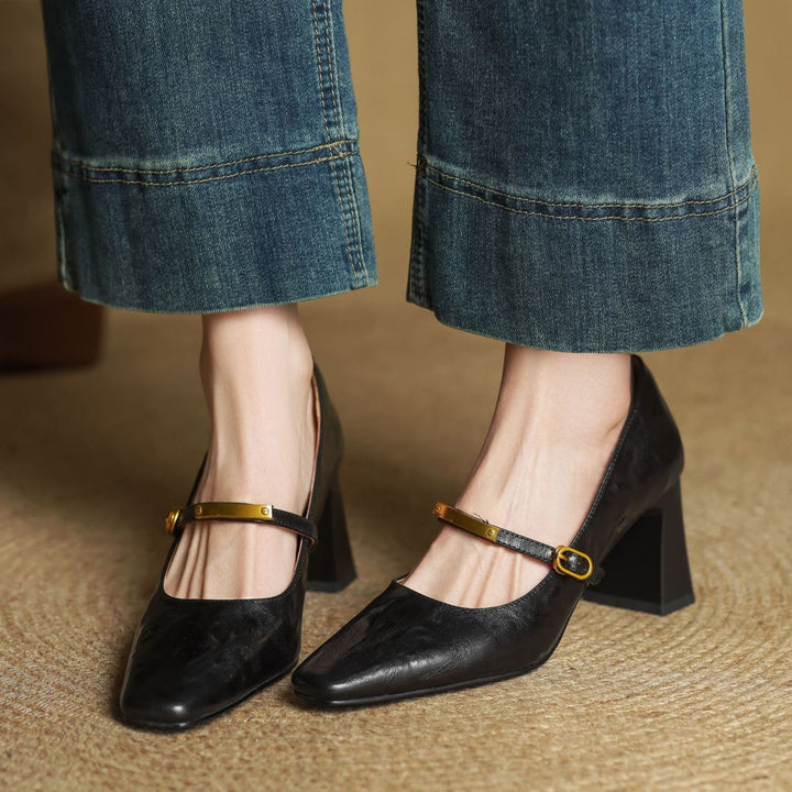 Marleon Strap Pumps