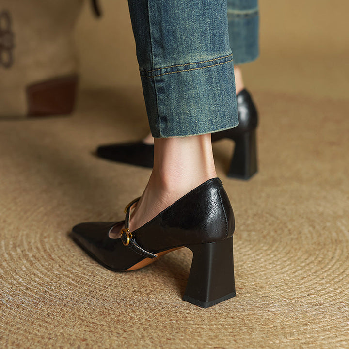 Marleon Strap Pumps