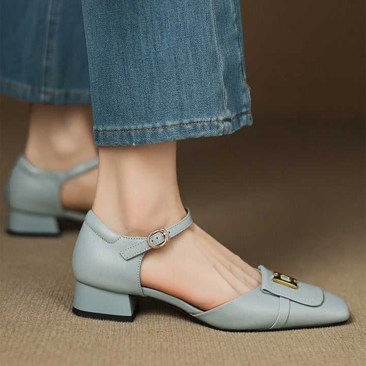 Elvane Buckle Mary-Janes