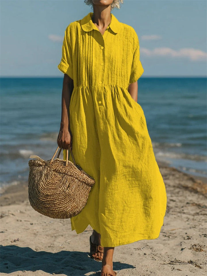 Alice | Button Shirt Dress