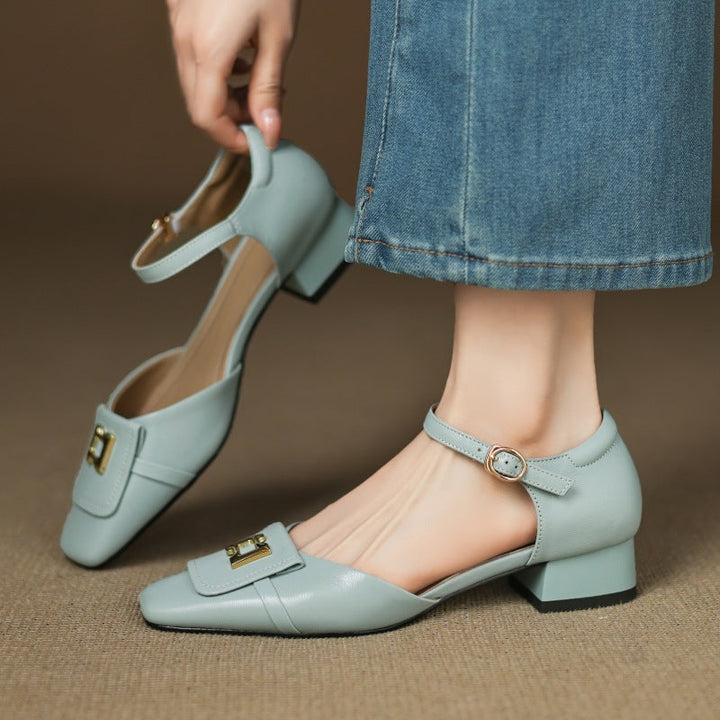 Elvane Buckle Mary-Janes