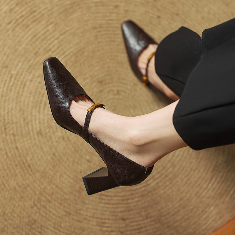 Marleon Strap Pumps