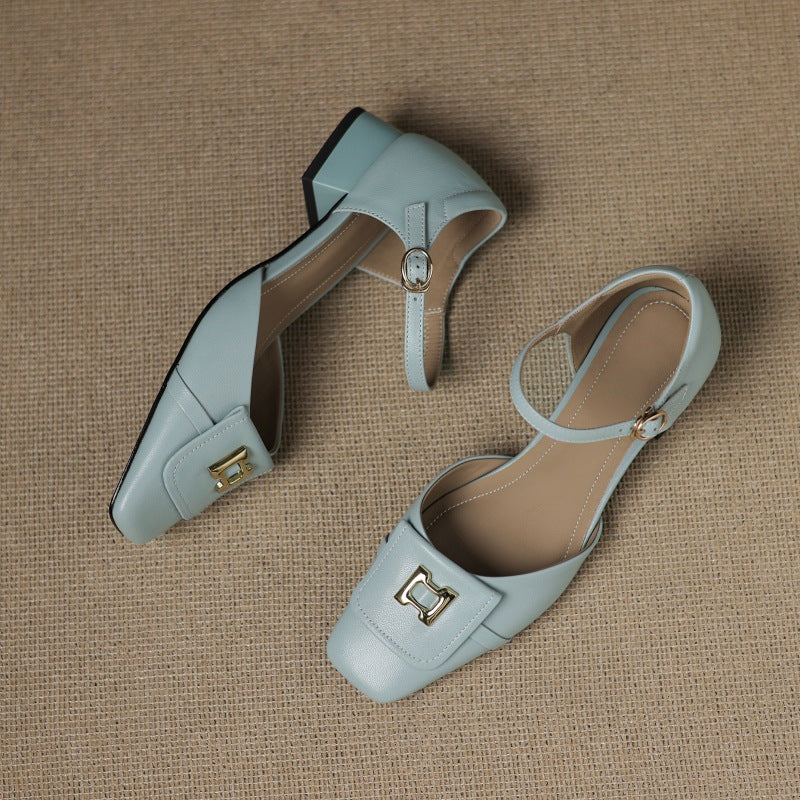 Elvane Buckle Mary-Janes