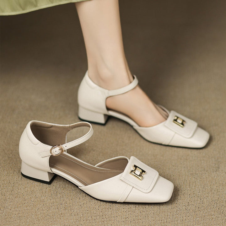 Elvane Buckle Mary-Janes