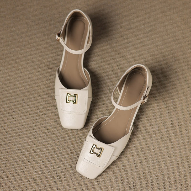 Elvane Buckle Mary-Janes