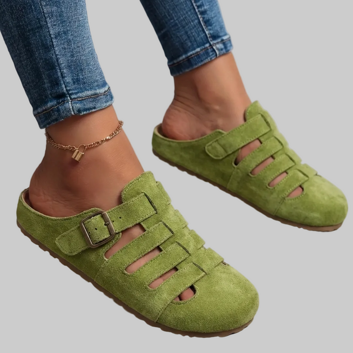 Nathalie | Comfort Slip-On Mule Sandals