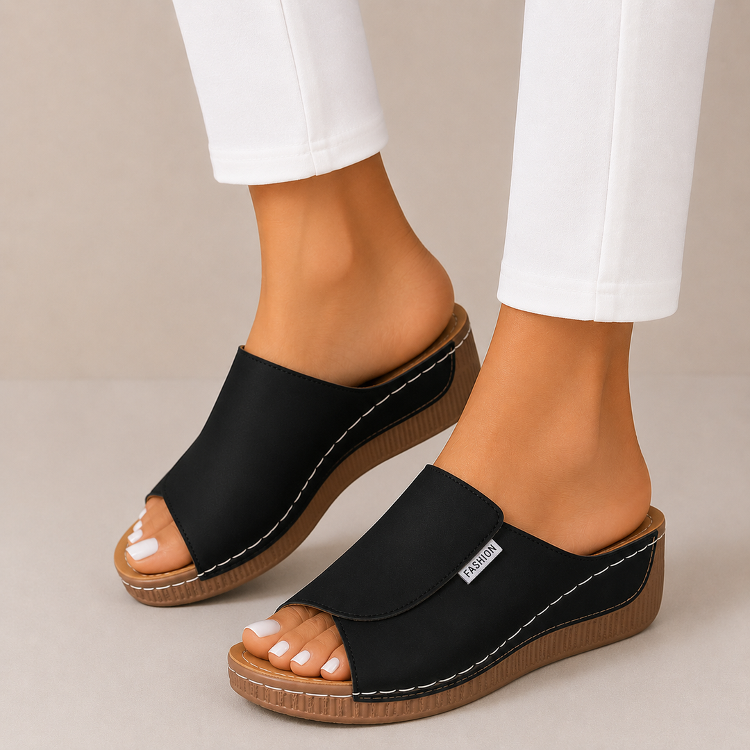 Eria | Low Platform heels