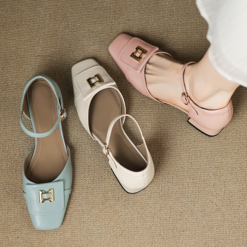 Elvane Buckle Mary-Janes