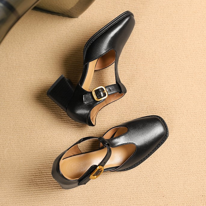Marcele T-Strap Pumps