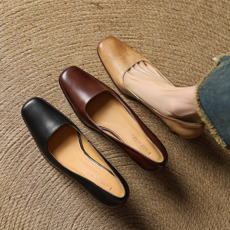 Elviera Square Pumps