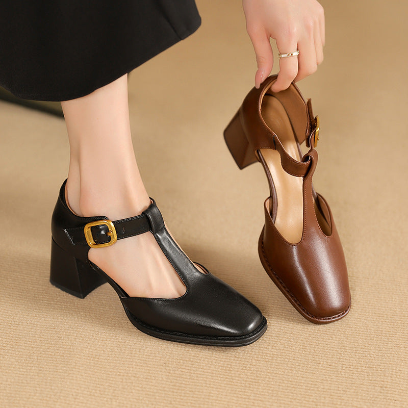 Marcele T-Strap Pumps