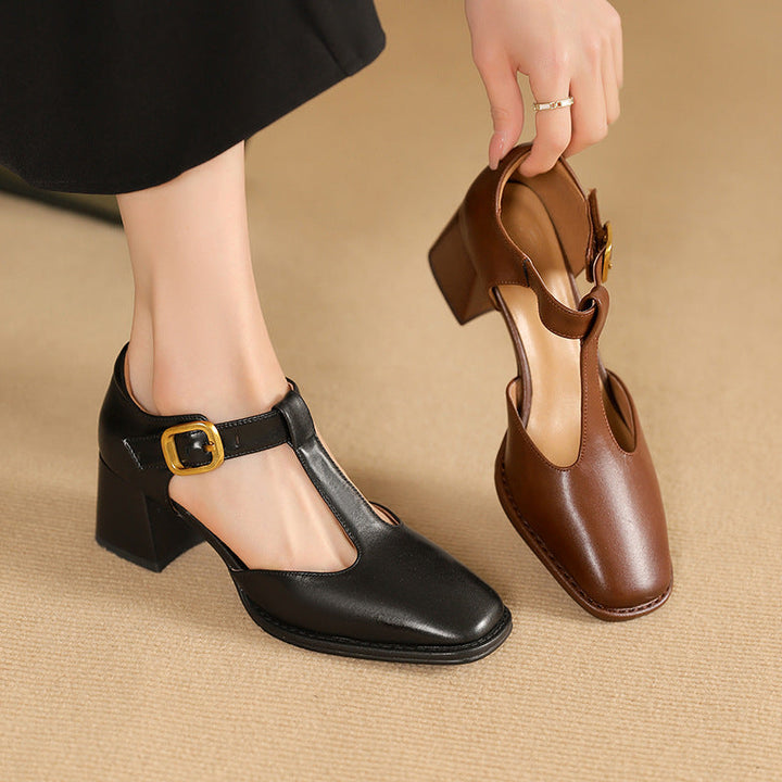 Marcele T-Strap Pumps