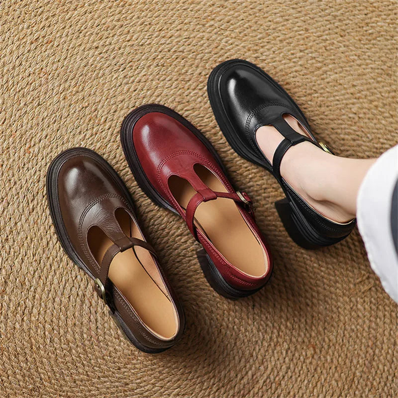 Elvana Chunky Pumps