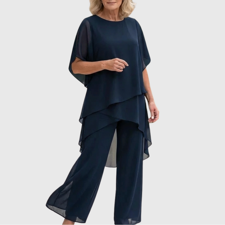 ELARA | Fluid Palazzo Set for Elegant Comfort and Style