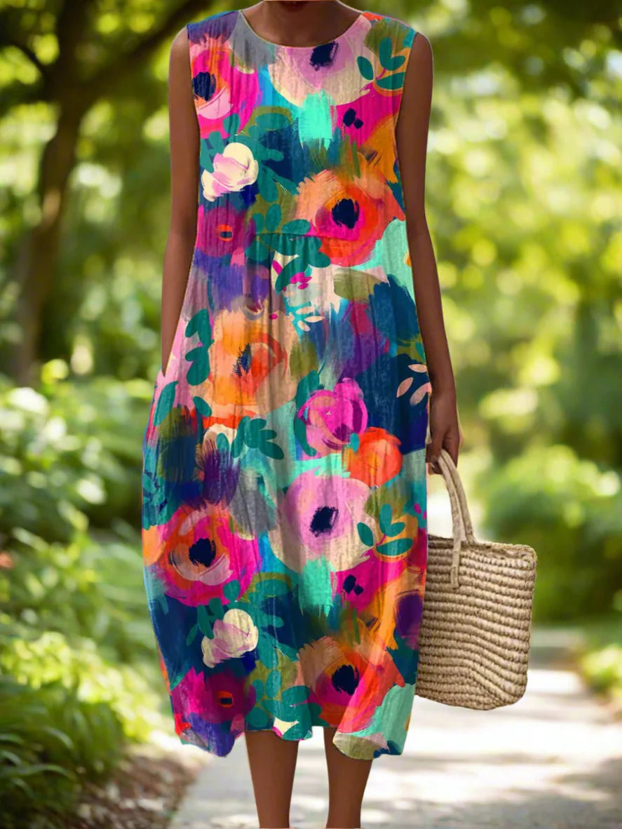 Brenna™ | Colorful Art Dress