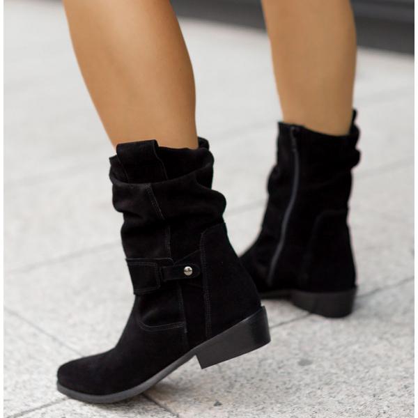 Leather-Style Boots