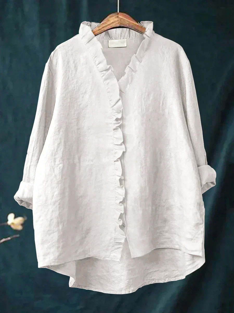 Marja | Blouse with Ruffles