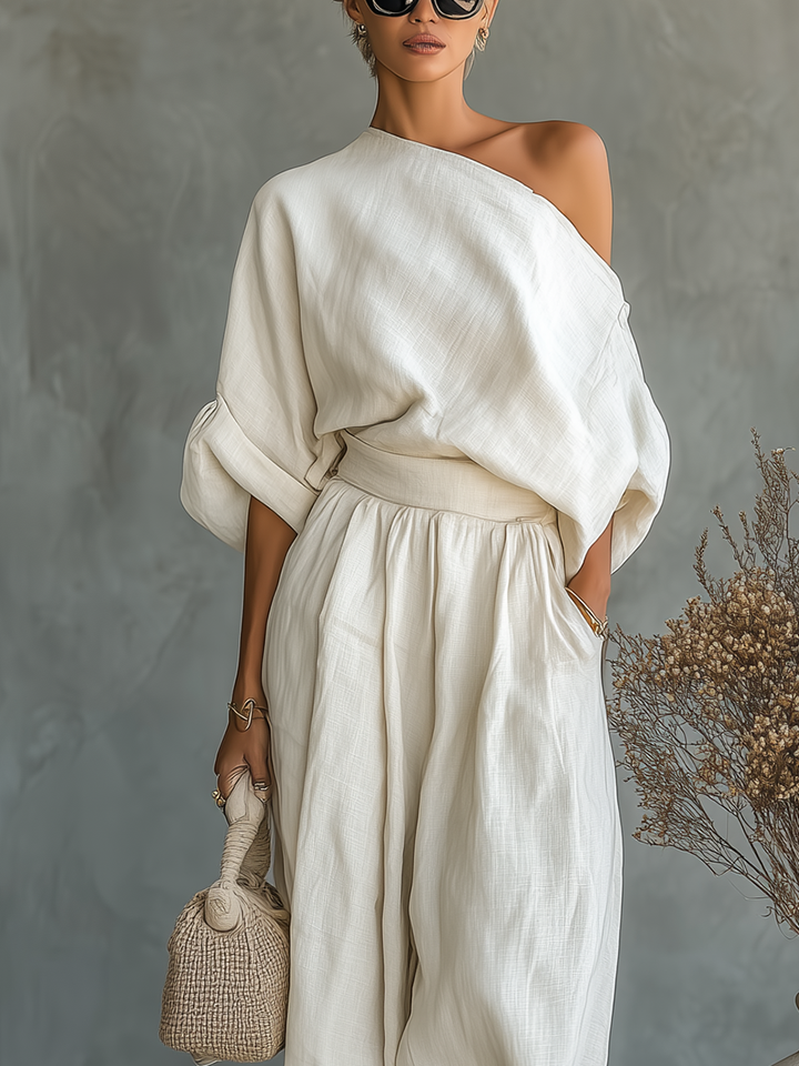Sofia - Off-Shoulder Set