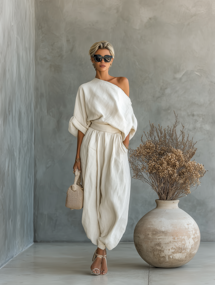 Sofia - Off-Shoulder Set