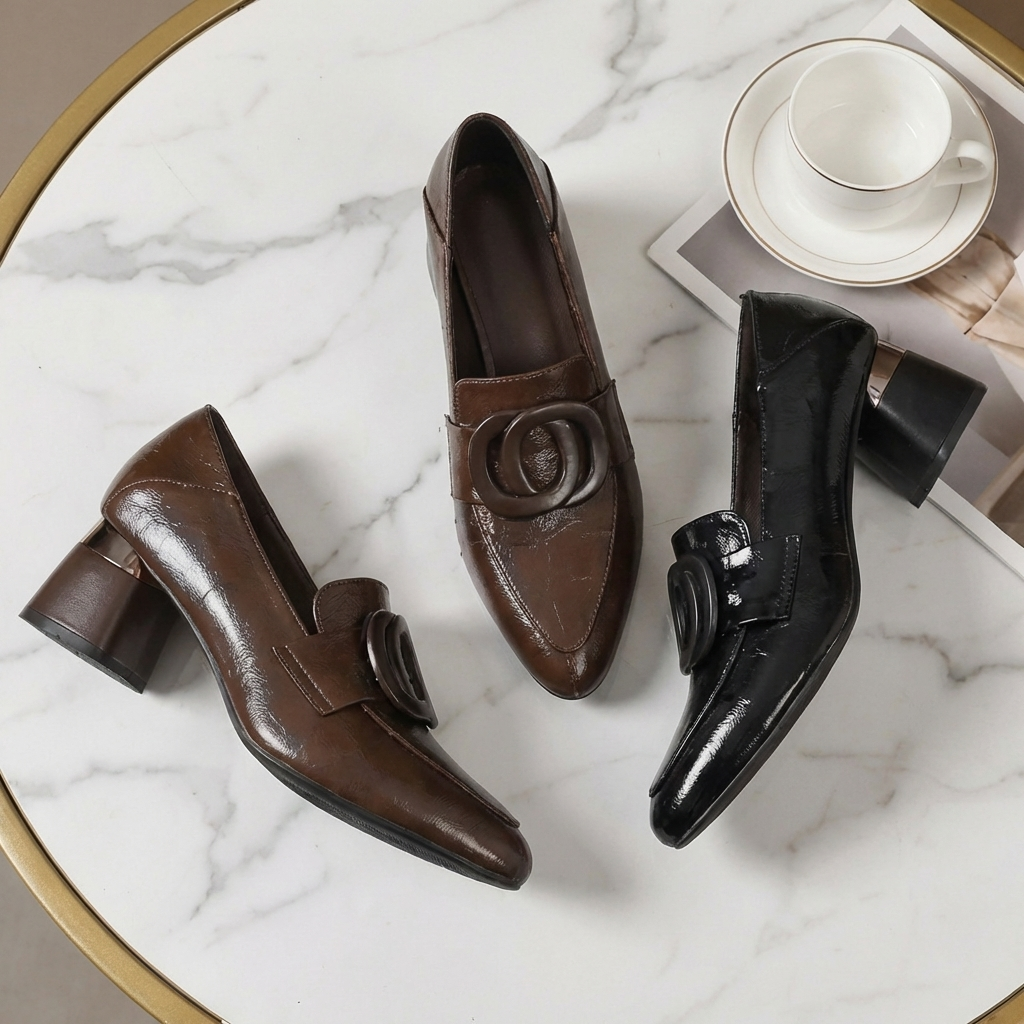 Valora Loafer Heels