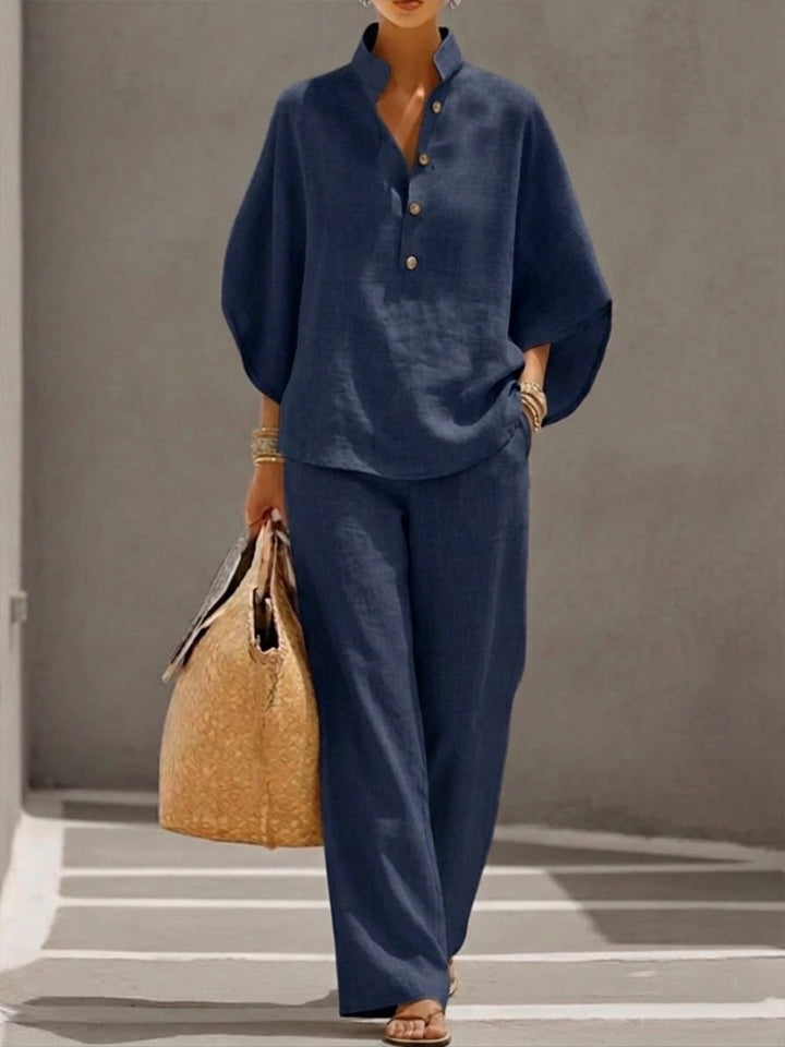 Lisette | Women’s Batwing Sleeve Two-Piece Set.