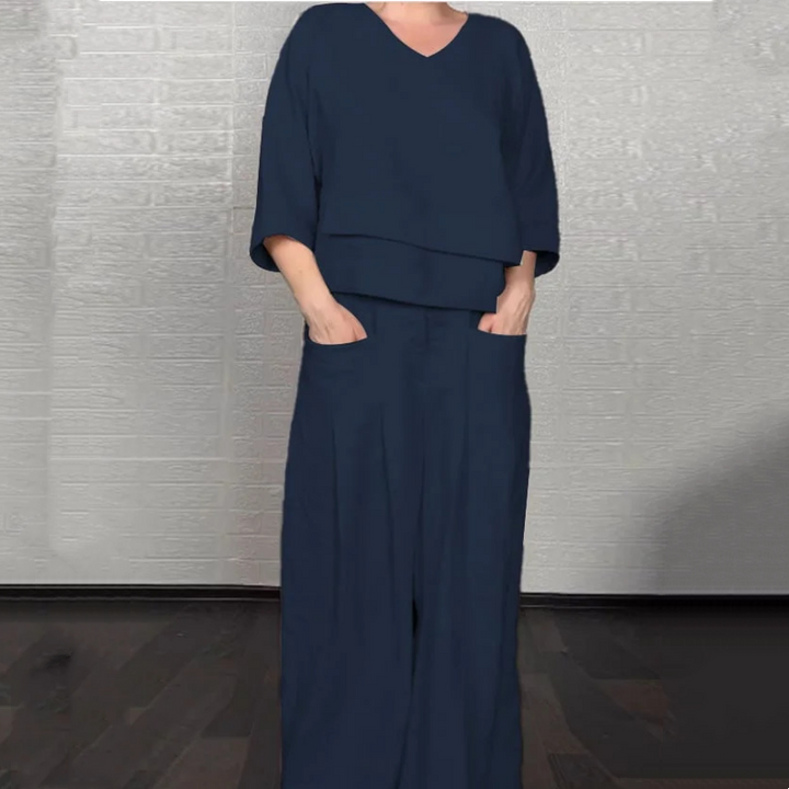 Sienna™ | Loose-Fit Minimalist Two-Piece Outfit™
