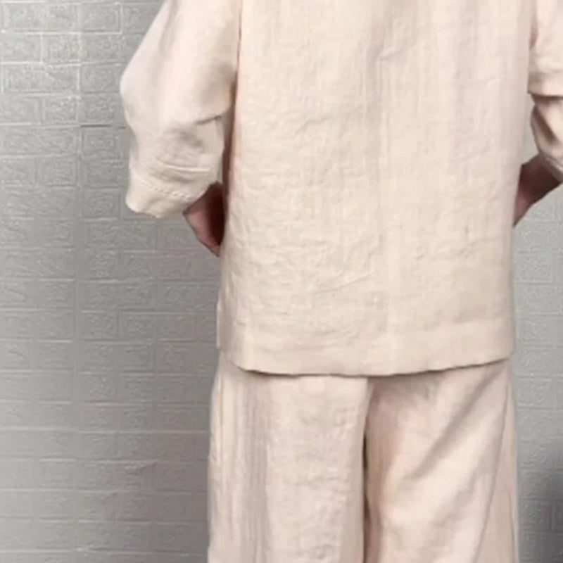 Sienna™ | Loose-Fit Minimalist Two-Piece Outfit™